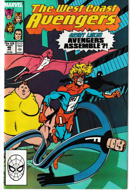 WEST COAST AVENGERS #46 (MARVEL 1989)