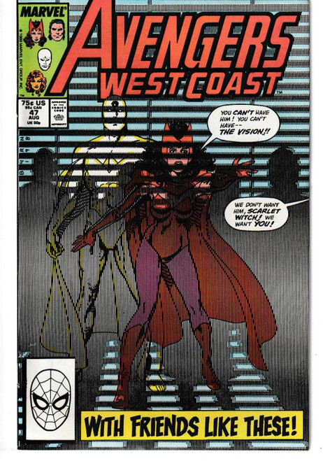 WEST COAST AVENGERS #47 (MARVEL 1989)