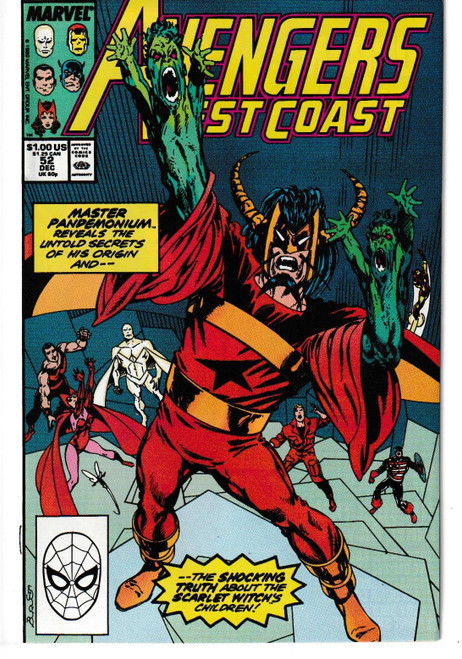 WEST COAST AVENGERS #52 (MARVEL 1989)