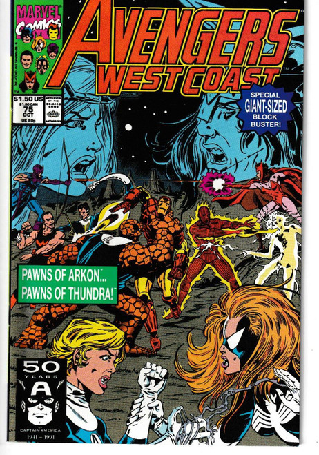 WEST COAST AVENGERS #75 (MARVEL 1991)