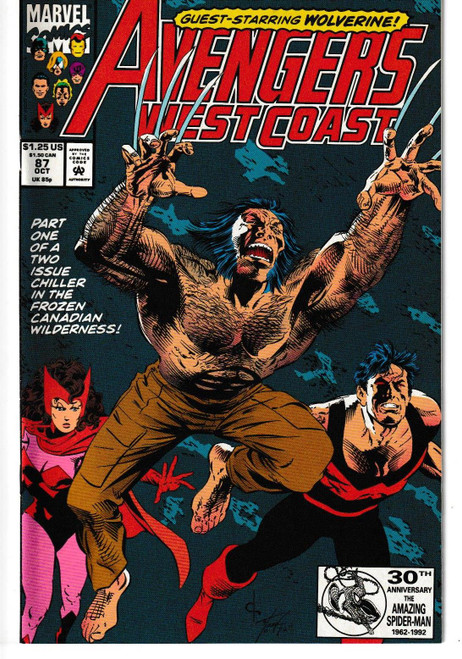 WEST COAST AVENGERS #87 (MARVEL 1992)