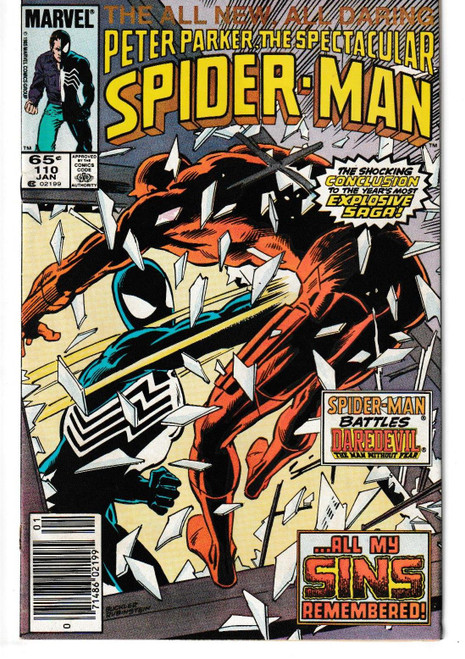 SPECTACULAR SPIDER-MAN #110 (MARVEL 1986)