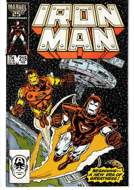 IRON MAN #215 (MARVEL 1987)