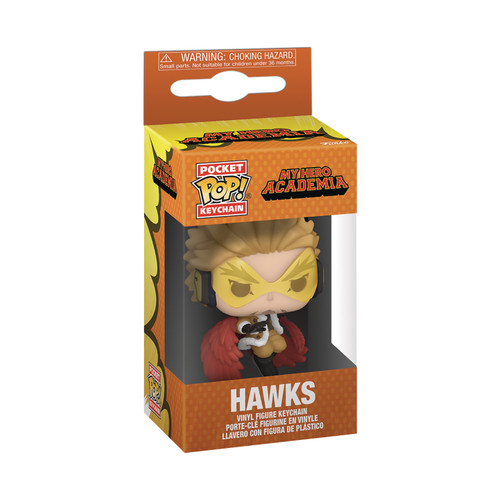 POCKET POP MY HERO ACADEMIA HAWKS KEYCHAIN