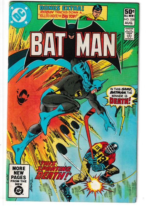 BATMAN #338 (DC 1981)