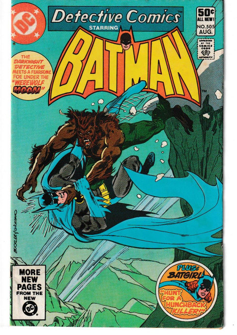 DETECTIVE COMICS #505 (DC 1981)