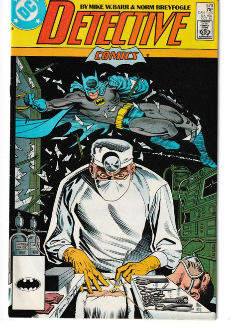 DETECTIVE COMICS #579 (DC 1987)
