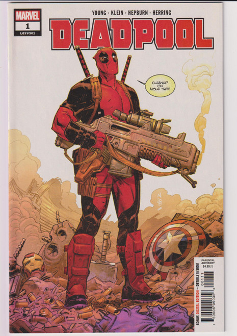 DEADPOOL (2018) #01 (MARVEL 2018) "NEW UNREAD"