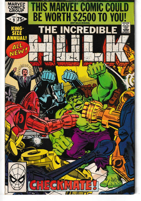 INCREDIBLE HULK ANNUAL #09 (MARVEL 1980)