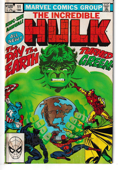 INCREDIBLE HULK ANNUAL #11 (MARVEL 1982)