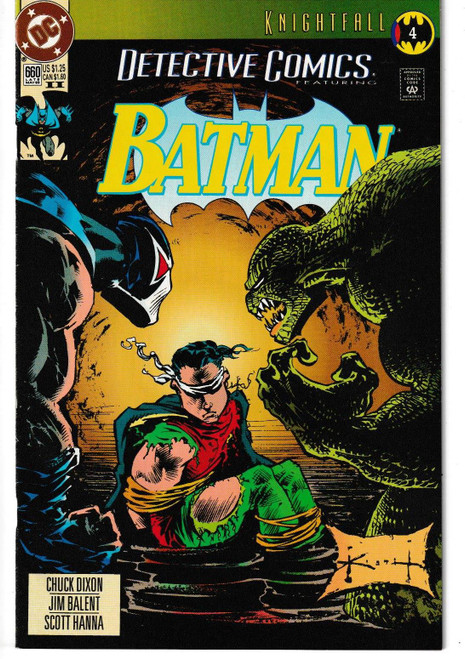 DETECTIVE COMICS #660 2ND PRINT(DC 1993)