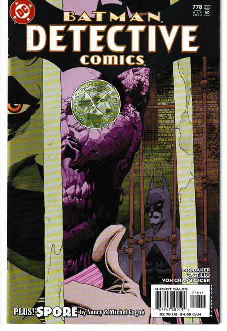 DETECTIVE COMICS #778 (DC 2003)