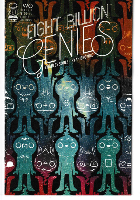 EIGHT BILLION GENIES #2 (OF 8) 3RD PRINT  (IMAGE 2022) "NEW UNREAD"