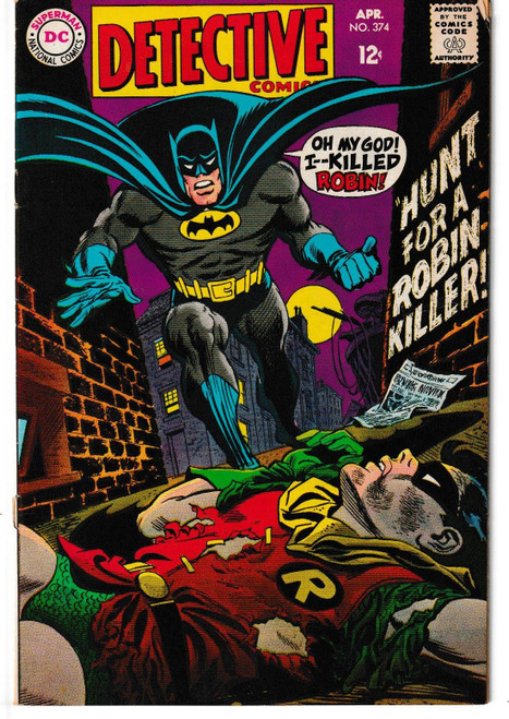 DETECTIVE COMICS #374 (DC 1968)