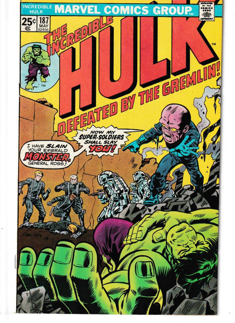 INCREDIBLE HULK #187 (MARVEL 1975)