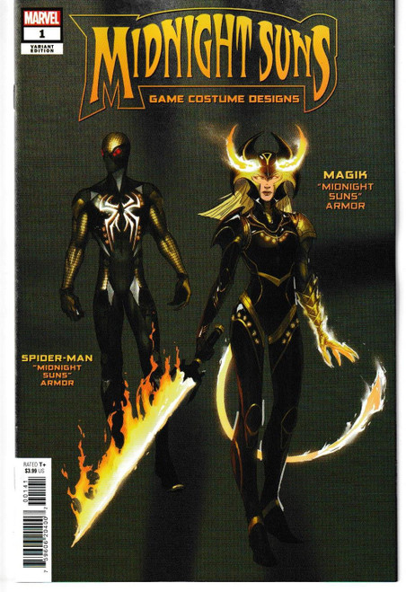 MIDNIGHT SUNS #1 (OF 5) GAME VAR (MARVEL 2022) "NEW UNREAD"