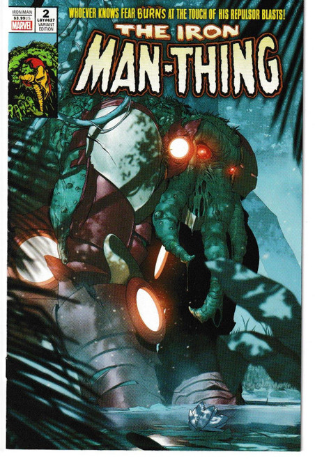 IRON MAN (2020) #02 DE IULUS IRON MAN THING HORROR VAR (MARVEL 2020) "NEW UNREAD"