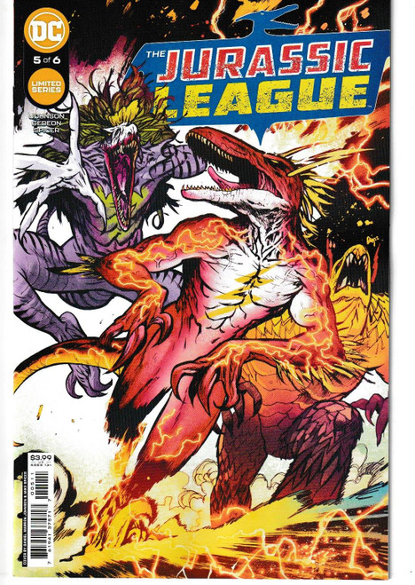 JURASSIC LEAGUE #5 (OF 6) CVR A (DC 2022) "NEW UNREAD"