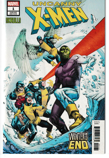 UNCANNY X-MEN WINTERS END #1 RANEY SKRULLS VAR (MARVEL 2019) "NEW UNREAD"