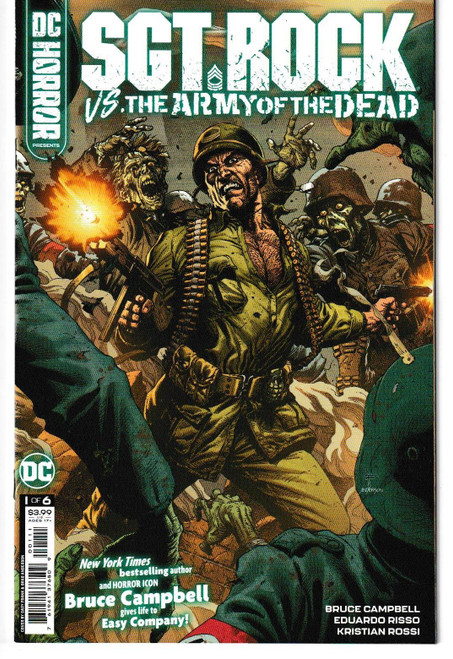 DC HORROR PRESENTS SGT ROCK VS THE ARMY OF THE DEAD #1 (OF 6) CVR A (DC 2022) "NEW UNREAD"
