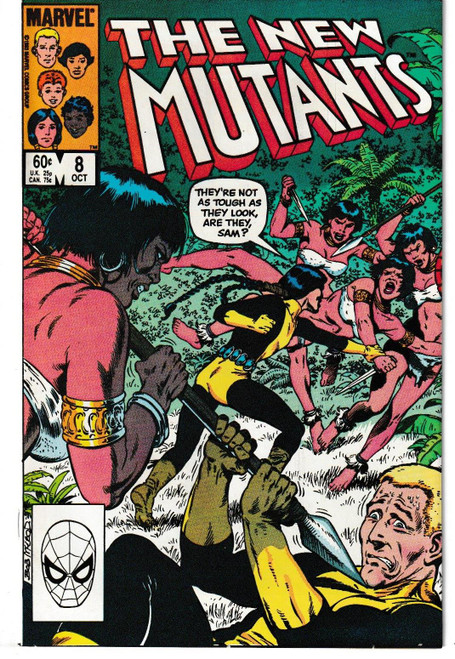 NEW MUTANTS (1983) #008 (MARVEL 1983) C2