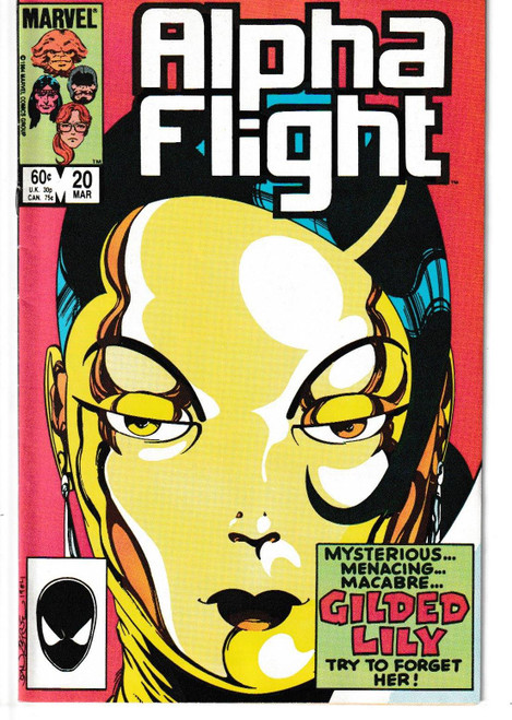 ALPHA FLIGHT #020 (MARVEL 1985) C2