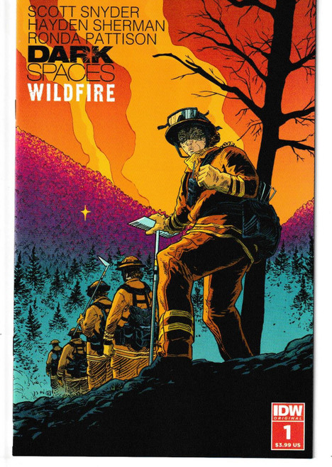 DARK SPACES WILDFIRE #1 2ND PRINT CVR A SHERMAN VAR (IDW 2022) "NEW UNREAD"