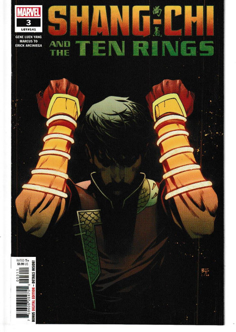 SHANG-CHI AND TEN RINGS #3 (MARVEL 2022) "NEW UNREAD"