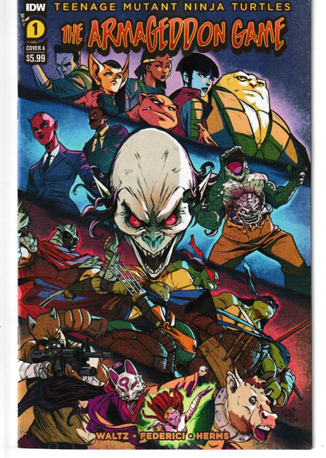 TMNT ARMAGEDDON GAME #1 CVR A (IDW 2022) "NEW UNREAD"