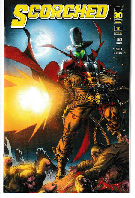 SPAWN SCORCHED #10 CVR B (IMAGE 2022) "NEW UNREAD"