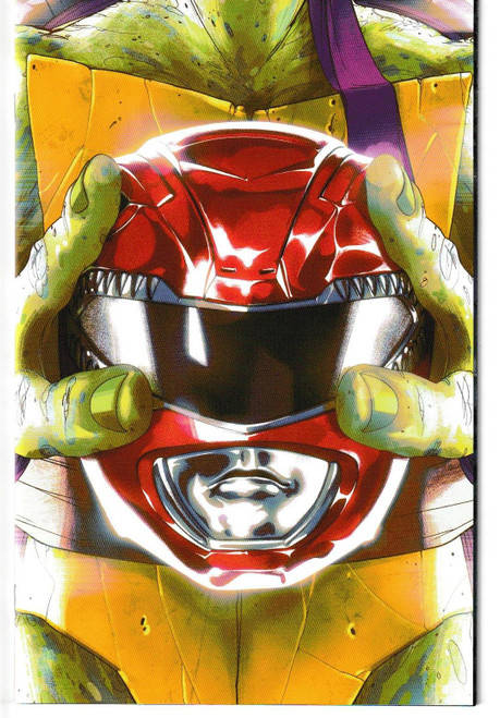 POWER RANGERS TEENAGE MUTANT NINJA TURTLES #1 CVR E DON MONTES (BOOM STUDIOS 2019) "NEW UNREAD"