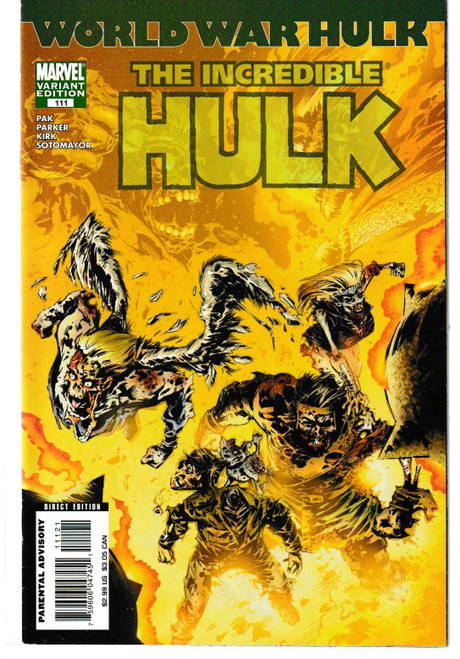 INCREDIBLE HULK (1999) #111 VAR (MARVEL 2007)