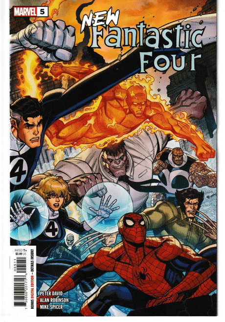 NEW FANTASTIC FOUR #5 (OF 5) (MARVEL 2022) "NEW UNREAD"