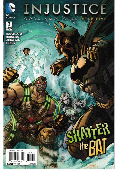 INJUSTICE YEAR FIVE #03 (DC 2016) "NEW UNREAD"