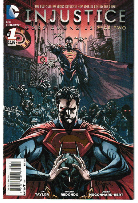 INJUSTICE GODS AMONG US YEAR TWO #01 (DC 2014)