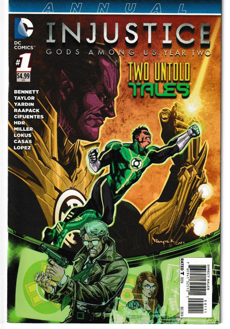 INJUSTICE GODS AMONG US YEAR TWO ANNUAL #1 (DC 2014)