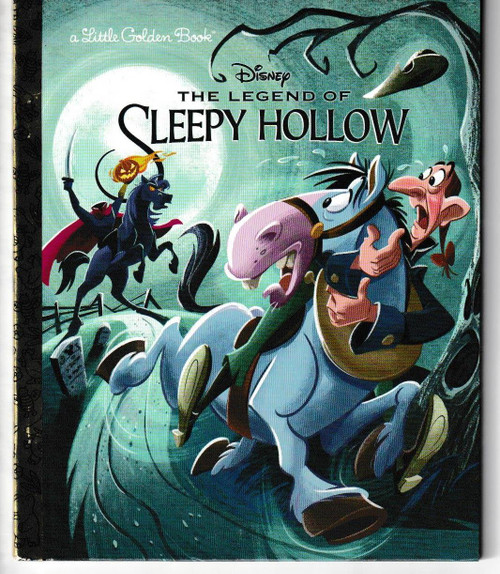 The Legend of Sleepy Hollow (Disney Classic) LITTLE GOLDEN BOOK C2 "NEW UNREAD"