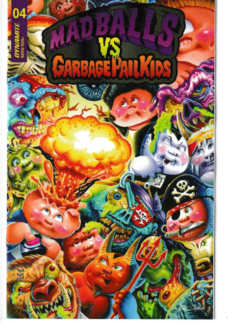 MADBALLS VS GARBAGE PAIL KIDS #4 (DYNAMITE 2022) "NEW UNREAD"