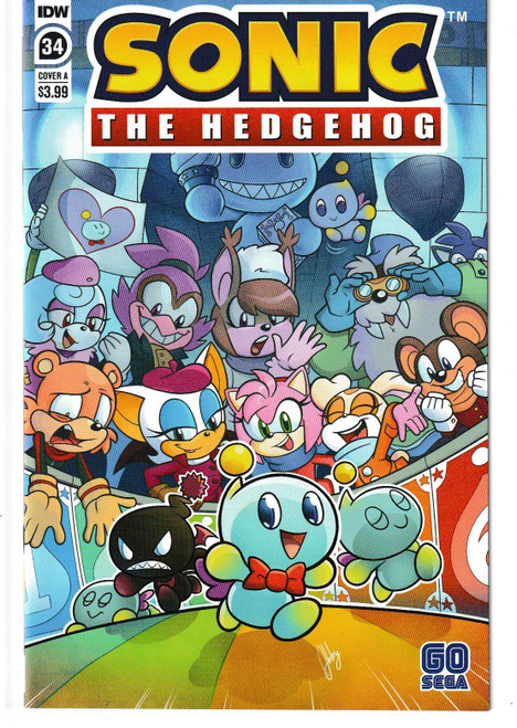 SONIC THE HEDGEHOG #34 (IDW 2020) "NEW UNREAD"