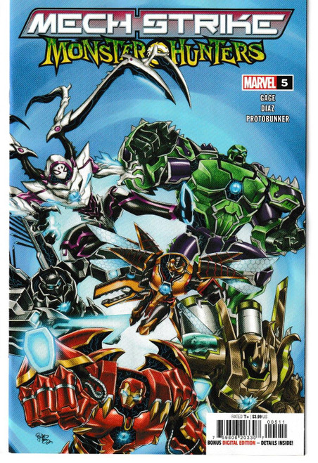 MECH STRIKE MONSTER HUNTERS #5 (OF 5) (MARVEL 2022) "NEW UNREAD"