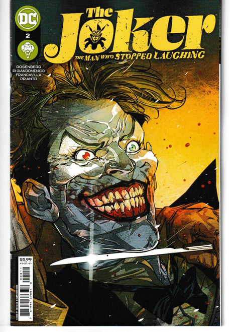 JOKER THE MAN WHO STOPPED LAUGHING #02 CVR A (DC 2022) "NEW UNREAD"