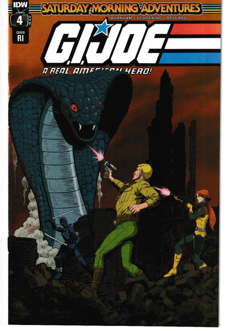 GI JOE SATURDAY MORNING ADVENTURES #4 (OF 4) CVR C (IDW 2022) C2 "NEW UNREAD"