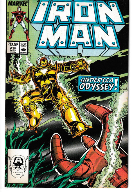 IRON MAN #218 (MARVEL 1987)