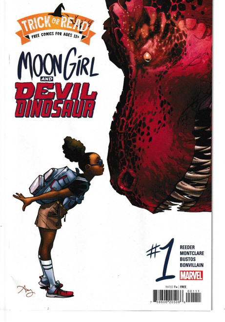 MOON GIRL AND DEVIL DINOSAUR 1 HALLOWEEN TRICK-OR-READ 2022 "NEW UNREAD"