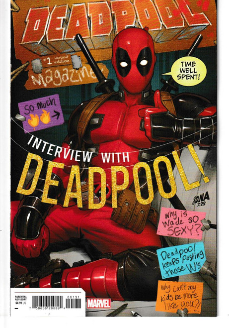 DEADPOOL (2022) #01 NAKAYAMA VAR (MARVEL 2022) "NEW UNREAD"