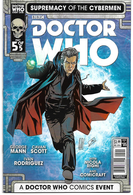 DOCTOR WHO SUPREMACY OF THE CYBERMEN #5 CVR A (TITAN 2016)