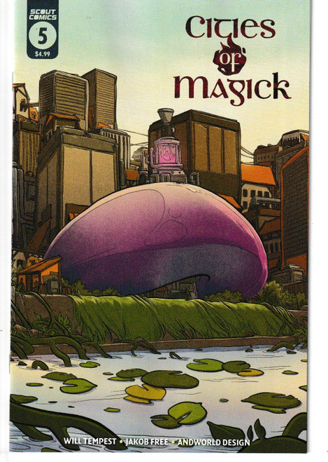 CITIES OF MAGICK #5 (SCOUT 2022) "NEW UNREAD"