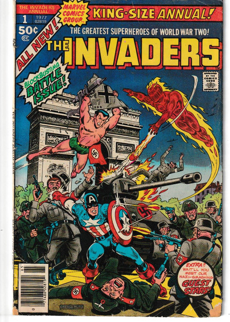 INVADERS ANNUAL #1 (MARVEL 1977)