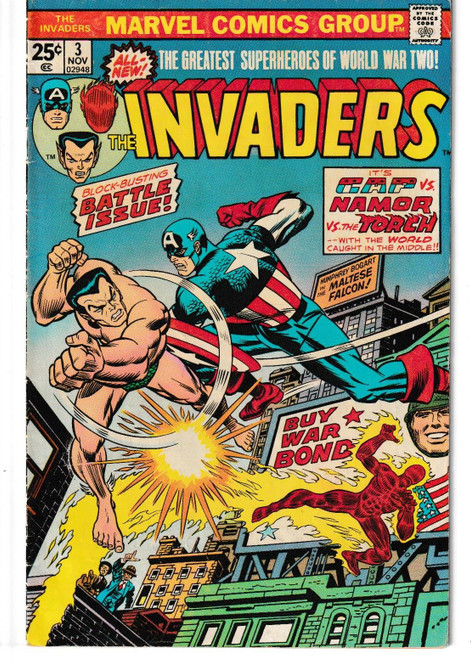 INVADERS #03 (MARVEL 1975)