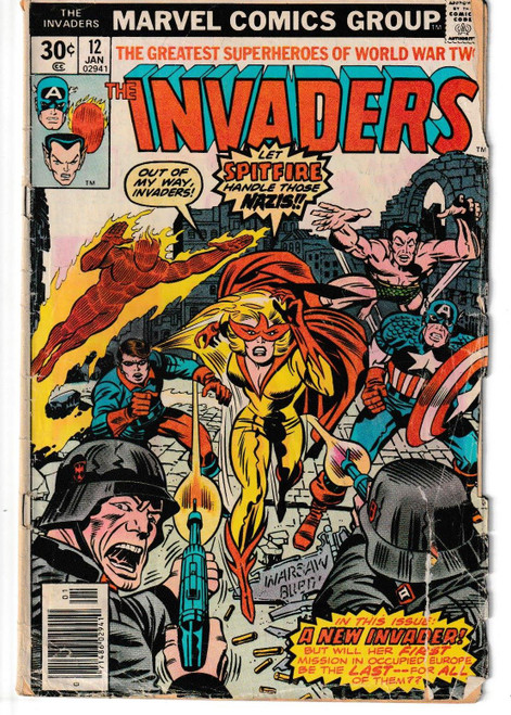 INVADERS #12 (MARVEL 1977)
